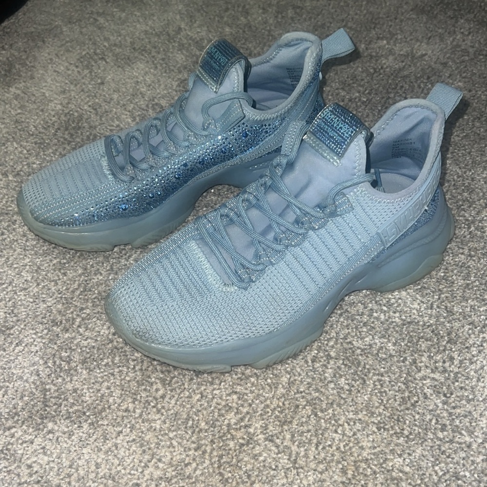 STEVE MADDEN Baby Blue Sneakers